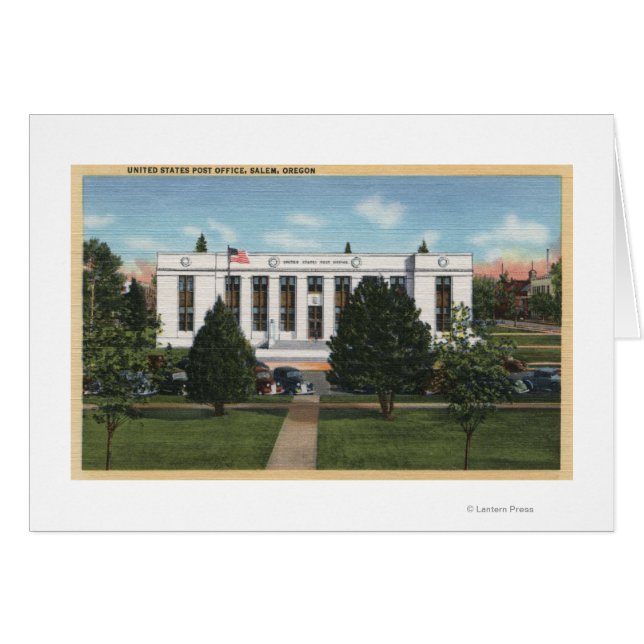 Salem, Oregon Post Office ViewSalem, OU (Devant horizontal)