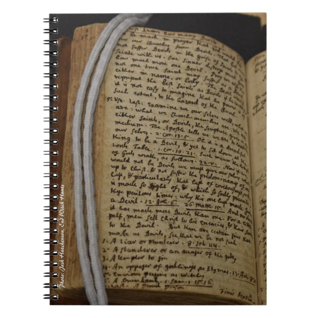 Salem Witch Journal Carnet, Rév. Parris Sermon (Devant)