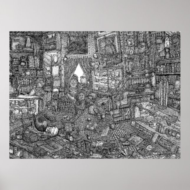 Salle arrière - Poster (Devant)