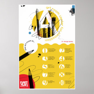 Salle d'art : Poster du Centre pour l'innovation