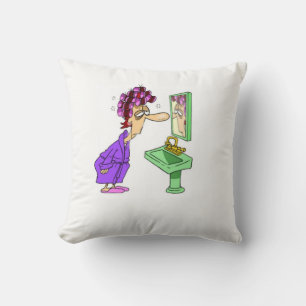 salle de bain avec oreiller