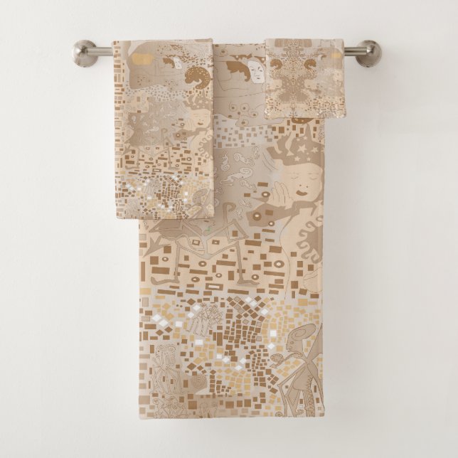 Salle de bain Klimpt Inspiré Rave man Motif (En situation)