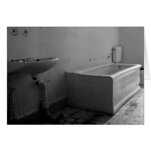 Salle de bain (noir et blanc)