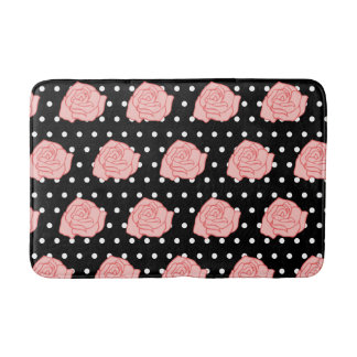 Salle de bain rose Tapis Mat
