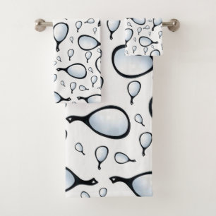 Salle de bain Serviettes Jeux main Miroirs Stylist