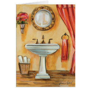 Salle de bains contemporaine confortable