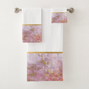 SALLE DE BAINS EN MARBRE RETRO MARBRE ROSE MARRÉ I