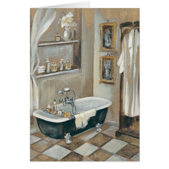 Salle de bains française neutre (Devant)