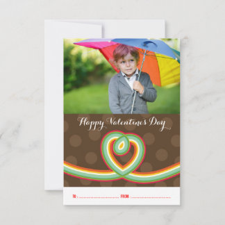 Salle de classe Rainbow Loop Valentine's Day Carte
