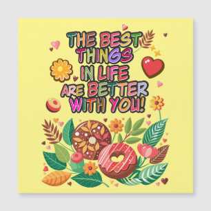 Salle de classe Saint-Valentin Boho Donuts et fleu