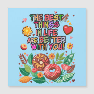 Salle de classe Saint-Valentin Boho Donuts et fleu