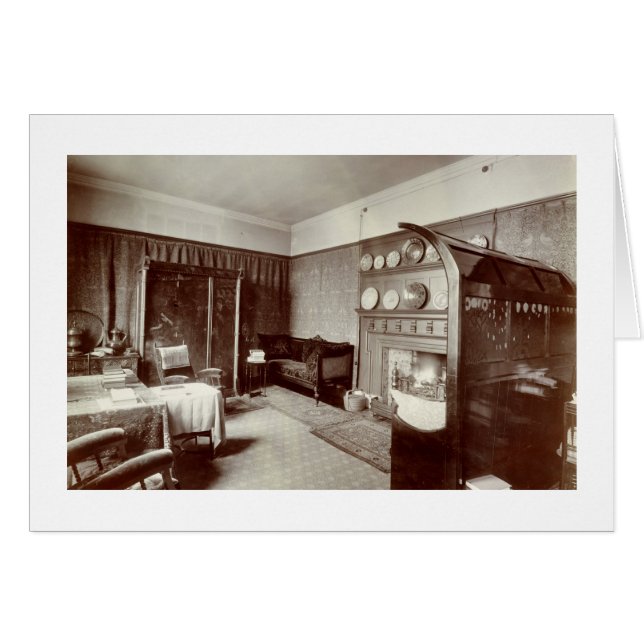 Salle de dessin, Kelmscott House, Londres, 1896 (p (Devant horizontal)