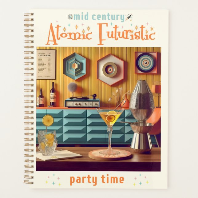 Salle de fête Rétro Futuriste du Milieu du Siècle  (Devant)