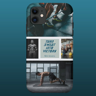 Salle de fitness entraîneur de gym iPhone / coque