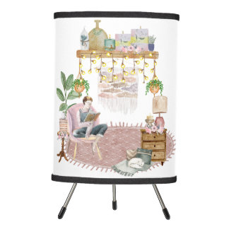 Salle de lecture Boho