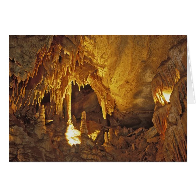Salle des Draperies, Mammoth Cave National Park, (Devant horizontal)