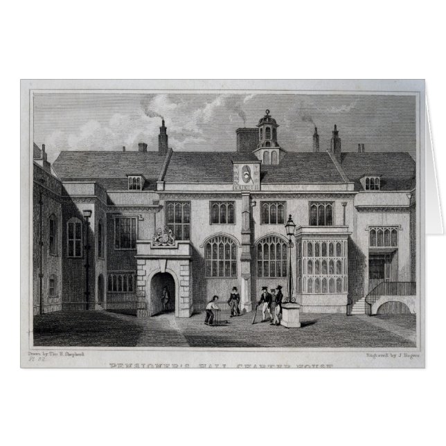 Salle du pensionné, Maison de la Charte (Devant horizontal)