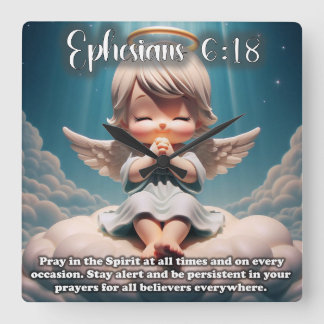 Salle Enfants Horloge chrétienne