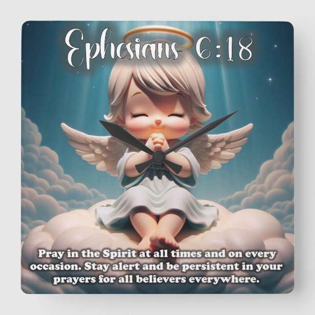 Salle Enfants Horloge chrétienne (Recto)