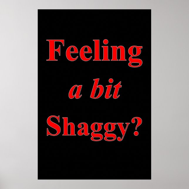 Salon Barbershop Affiches Sentez-vous un peu branl (Devant)