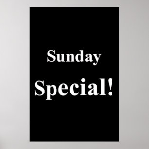 Salon Barbershop Posters dimanche spécial