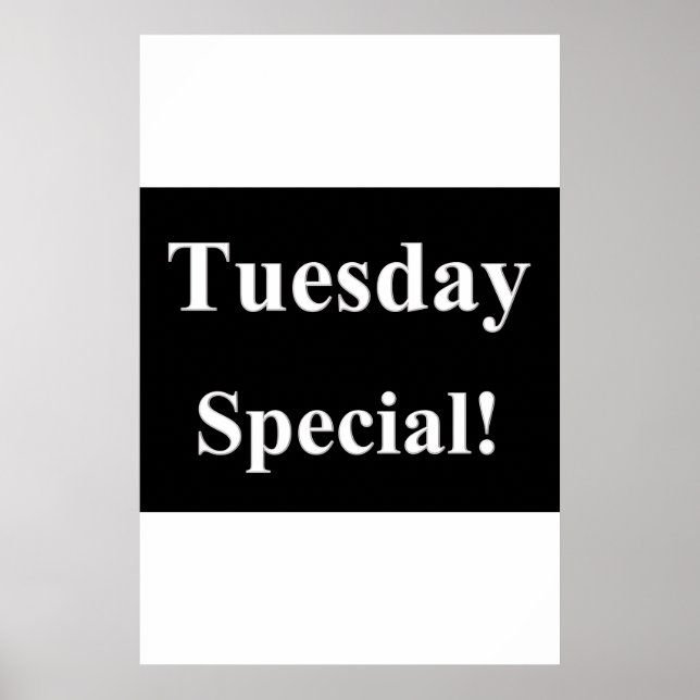 Salon Barbershop Posters Mardi spécial (Devant)