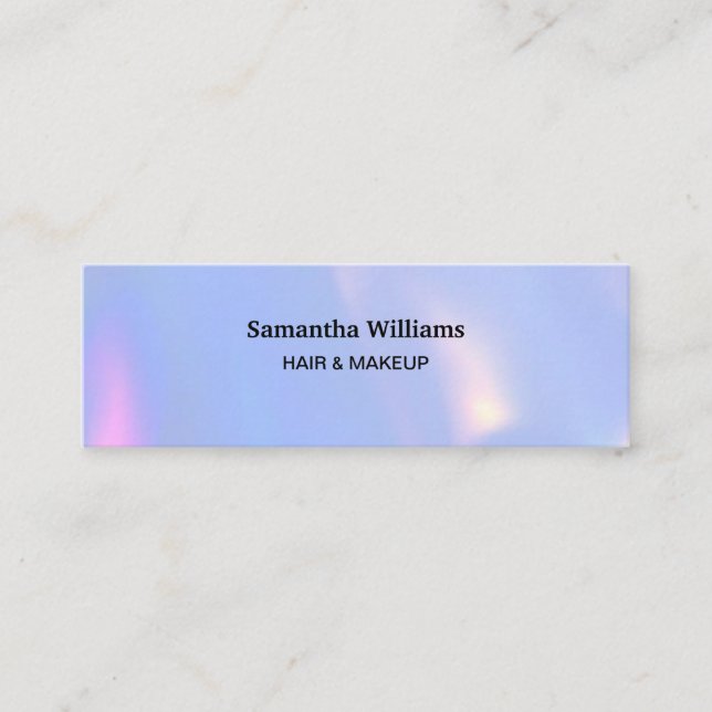 Salon Beauticier Maquillage Mini Carte de visite (Devant)
