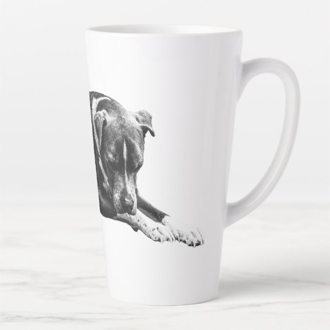Salon Chien Matin Mug (Droite)