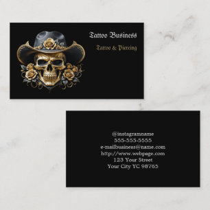 Salon d'artiste tatouage Carte de visite