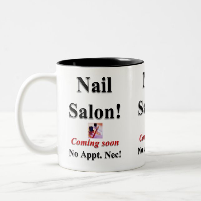 Salon De Beauté, Barbershop, Tannage, Mugs De Salo (Gauche)