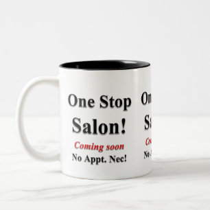 Salon De Beauté, Barbershop, Tannage, Mugs De Salo