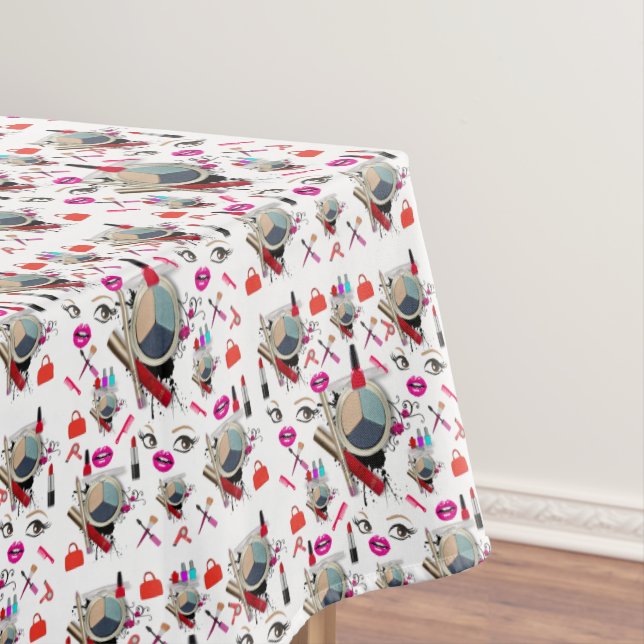 Salon de beauté de maquillage oculaire de nappes (In Situ)