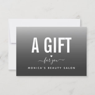 Salon de beauté moderne et tendance Gris Ombre Gra