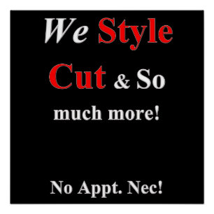 Salon de beauté, Salon de ongles, affiches de salo