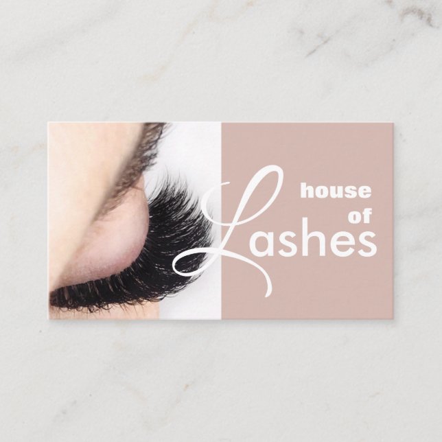 Salon de beauté Spa Lashes Brows Carte de visite (Devant)