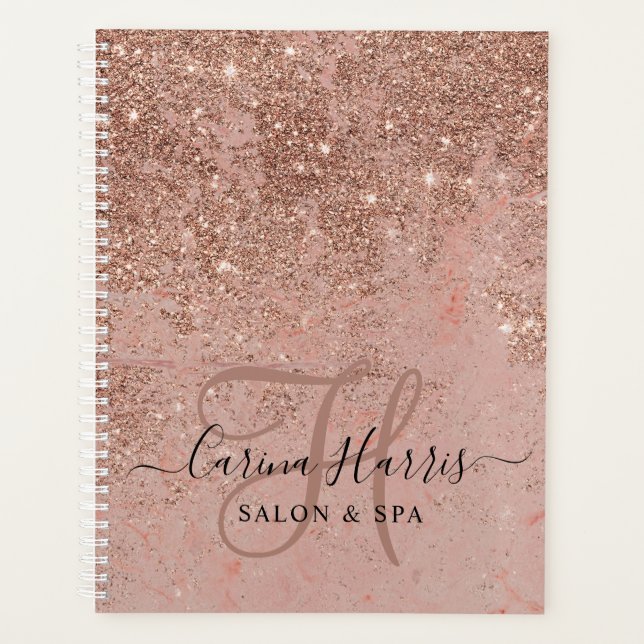 Salon de Monogramme rose Gold (Devant)