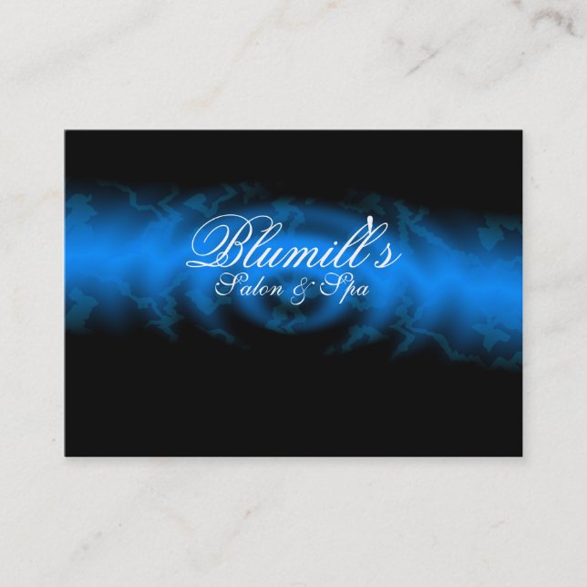 Salon de thérapie de massage et carte de visite de (Devant)