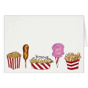 Salon d'état Carnival Foods Corndog Popcorn Nachos