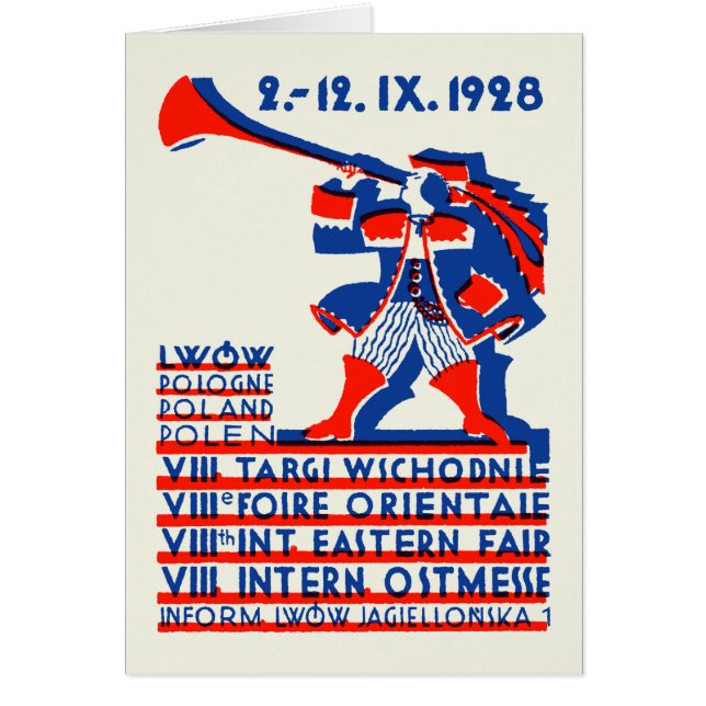 Salon international du Lwow-Eastern 1928 (Devant)