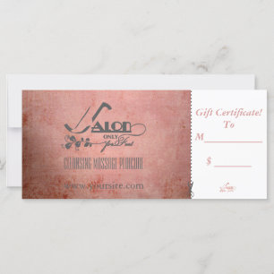 SALON Pour Pieds - Certificat Cadeau/Carte Postale