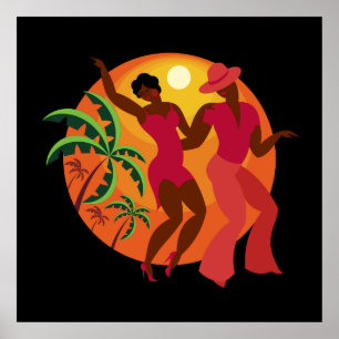 Salsa Dancer Series 1 Poster Lg.