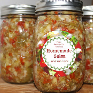 Salsa Maison De Votre Étiquette De Cuisine