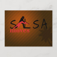 Salsa Moves - Carte postale