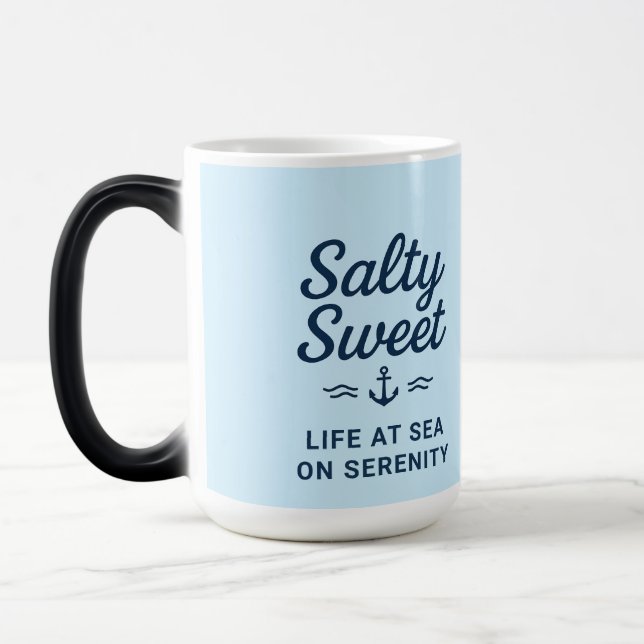 Salty Sweet Life at Sea Mug (Gauche)