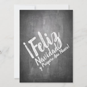 Saludos De Navidad en La Pizarra