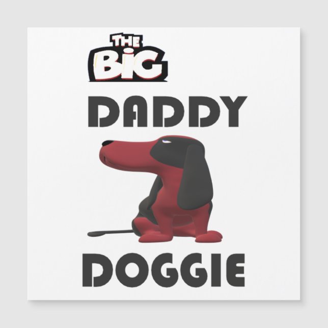 Salut à papa chien (Devant)