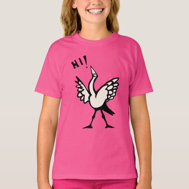 Salut birdie ! T-shirt (Devant)