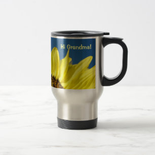 Salut Grand-mère ! Tasse à café cadeaux Jaune Tour