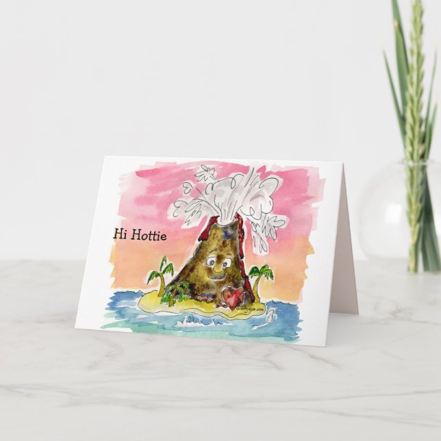 Salut Hottie - lave d'I vous carte de Valentine de (Devant)