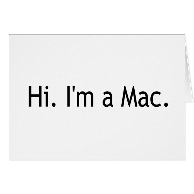 Salut je suis Mac d'A (Devant horizontal)